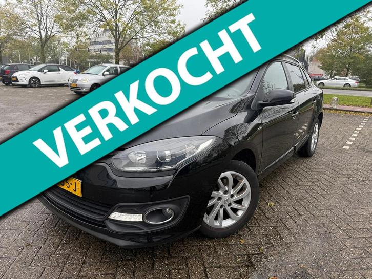 Renault Mégane Estate 1.2 TCe Limited / 1 JAAR APK / NAP /, Auto's, Renault, Bedrijf, Te koop, Mégane, ABS, Airbags, Airconditioning