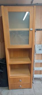 Eikenhouten kast, Huis en Inrichting, Ophalen, Eikenhout, Zo goed als nieuw, Minder dan 150 cm