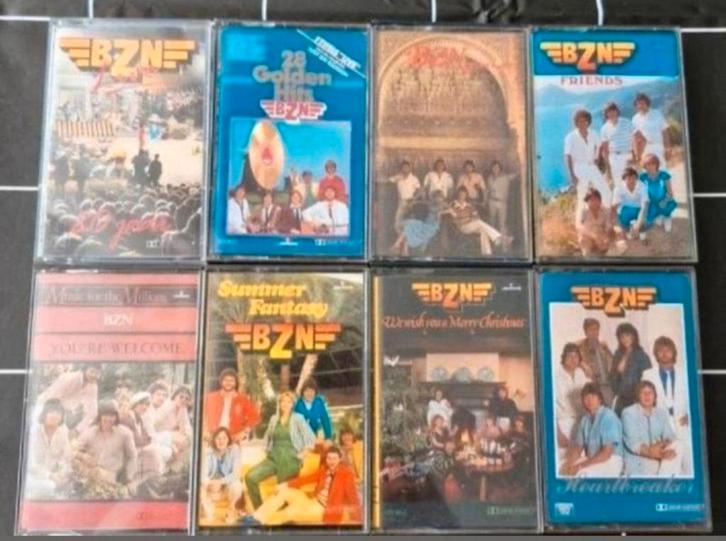 Verschillende cassettebandjes BZN, Cd's en Dvd's, Cassettebandjes, Zo goed als nieuw, Overige genres, 2 t/m 25 bandjes, Ophalen of Verzenden