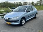 NETTE Peugeot 206 1.4 XR Nieuwe apk 154842 kilometers Nap, Origineel Nederlands, Te koop, Zilver of Grijs, 5 stoelen