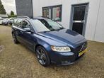 Volvo V50 2.0 Momentum|Airco|schuifkanteldak|Leder, Voorwielaandrijving, 1350 kg, Zwart, Blauw