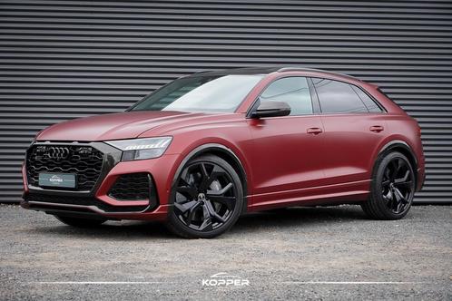 Audi Q8 4.0 TFSI RS Q8 quattro / Keramisch / Mat PPF / Pano, Auto's, Audi, Bedrijf, Te koop, Q8, 360° camera, 4x4, ABS, Achteruitrijcamera