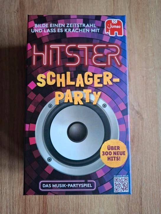 Hitster Schlager Party ZGAN!, Hobby en Vrije tijd, Gezelschapsspellen | Kaartspellen, Zo goed als nieuw, Ophalen of Verzenden