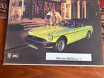Folder brochure MG B zeldzaam, Ophalen of Verzenden, Zo goed als nieuw, Overige merken