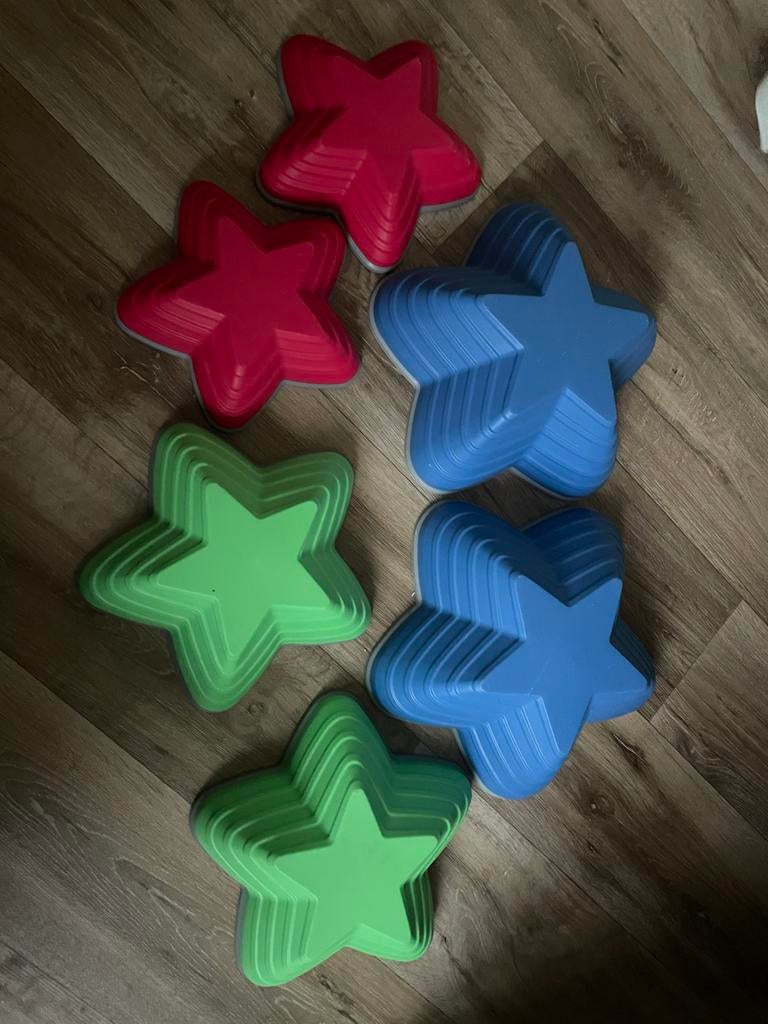 Stapstenen in de vorm van sterren speelgoed, Ophalen, Zo goed als nieuw