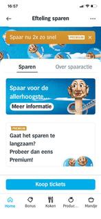 EFTELING zegels AH, Albert Heijn, Ophalen