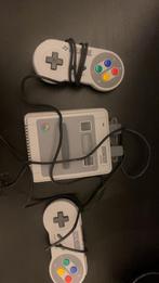 Nitendo super NES, Spelcomputers en Games, Spelcomputers | Nintendo Super NES, Met 2 controllers, Zo goed als nieuw, Ophalen, Met games