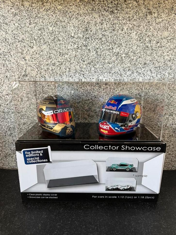 Vitrine showcase merk Safe  voor helm of modelauto, Hobby en Vrije tijd, Modelauto's | 1:18, Zo goed als nieuw, Overige merken