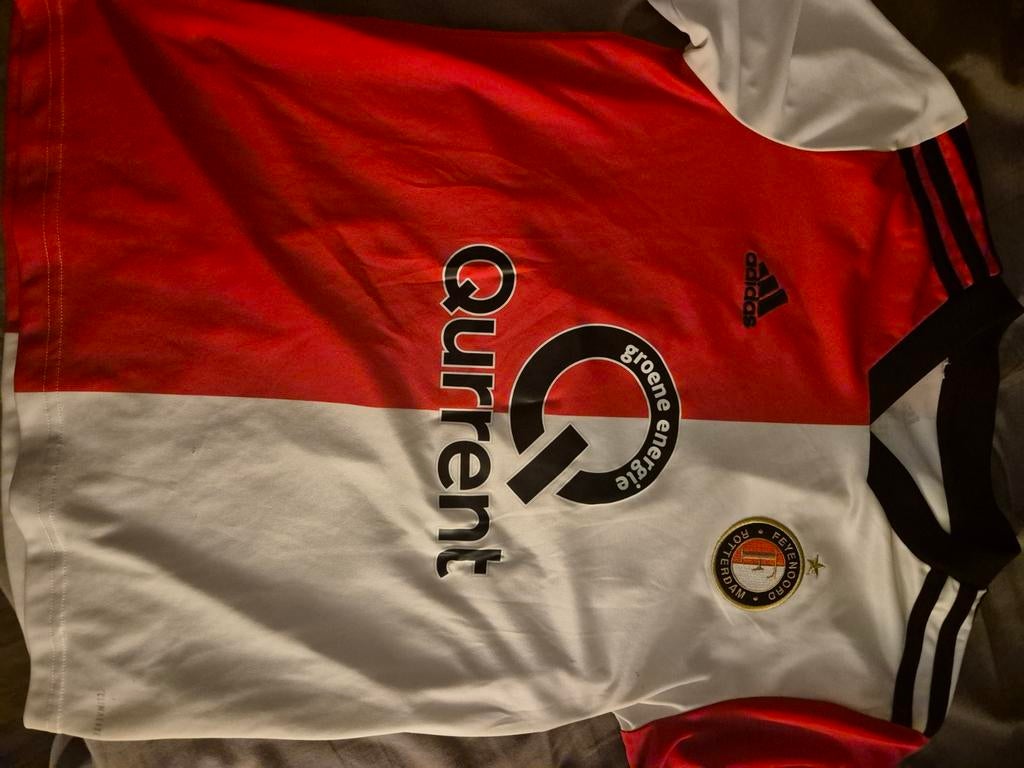 Feyenoord Shirt Jørgensen #9 - Zo goed als nieuw! Kinder M, Ophalen of Verzenden, Zo goed als nieuw, Shirt