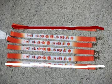 Wit keycord met opdruk buddies beschikbaar voor biedingen
