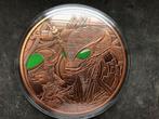 Alien glow in the dark - 5 oz copper inclusief UV-pennetje !, Ophalen of Verzenden, Koper
