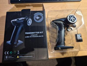 Tx 4 rc zender en mini ontvanger 4 kanaals beschikbaar voor biedingen