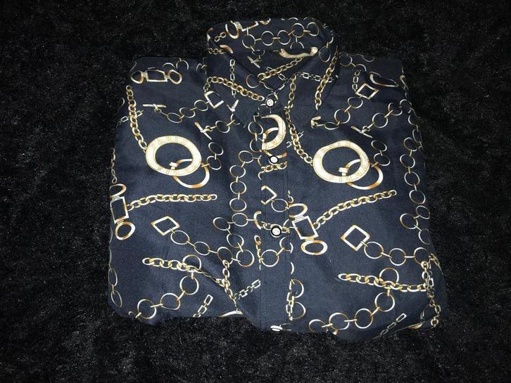 Zeer Luxe mooie overhemd met gouden ringen patroon !! NIEUW, Kleding | Heren, Overhemden, Nieuw, Overige halswijdtes, Blauw, Ophalen