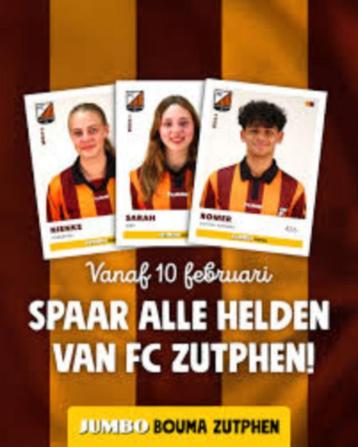 Voetbalplaatjes FC Zutphen beschikbaar voor biedingen