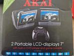 Akai Portable LCD - displays 7", Ophalen, Zo goed als nieuw
