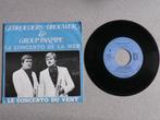 Gebroeders Brouwer - Le concerte de la mer VINYL SINGLE, Gebruikt, 7 inch, Single, Ophalen of Verzenden