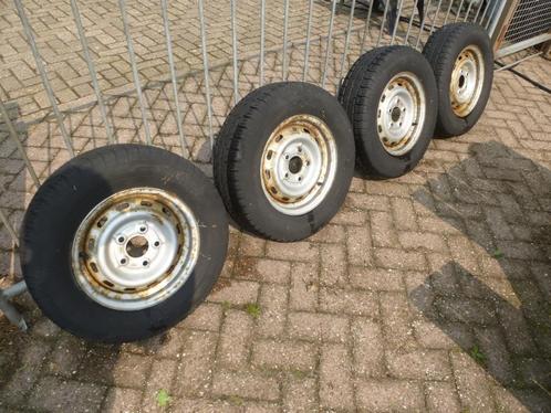 2 aanhangwagen wielen 13 inch, Auto diversen, Aanhangwagen-onderdelen, Gebruikt, Ophalen