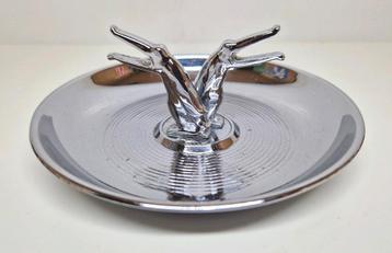 Verchroomde Mid-Century Modern Pincherette 1950 USA. beschikbaar voor biedingen