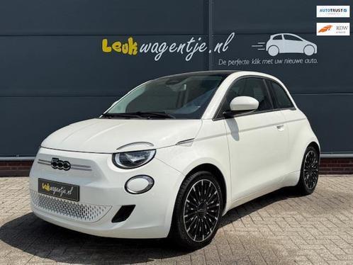 Fiat 500 3+1 Icon 42 kWh *extra deur *luxe velgen 17 inch, Auto's, Fiat, Bedrijf, Te koop, ABS, Airbags, Airconditioning, Climate control