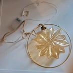 Poolster met jute touw en koperen ring - 15 LED lampjes - 26, Diversen, Kerst, Ophalen, Gebruikt