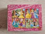 Puzzels 4x Disney Princess, Ophalen of Verzenden, 10 tot 50 stukjes, Gebruikt