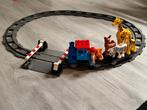 Duplo Trein met Dieren en Rails, Kinderen en Baby's, Speelgoed | Duplo en Lego, Ophalen of Verzenden, Zo goed als nieuw, Complete set