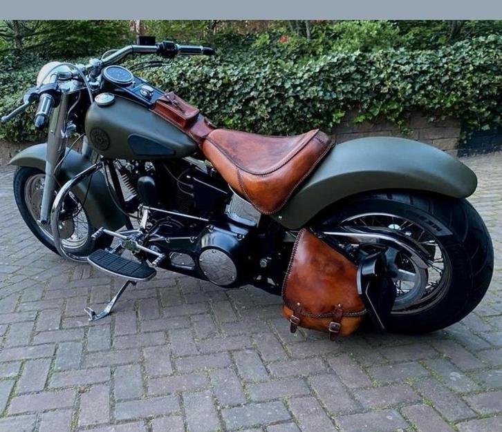 Custom Harley,, FLSTC Heritage Classic., Motoren, Motoren | Harley-Davidson, Particulier, Chopper, Ophalen