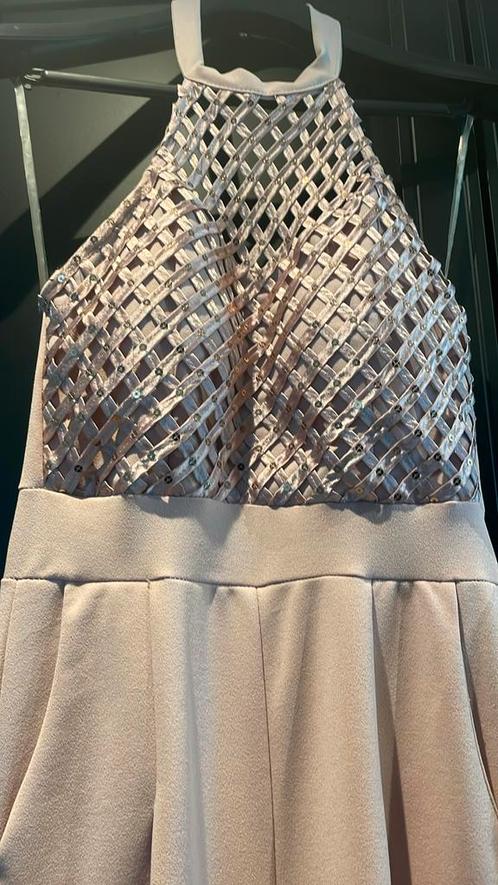 Elegant zacht roze jumpsuit, Kleding | Dames, Gelegenheidskleding, Nieuw, Overige typen, Maat 42/44 (L), Roze, Ophalen of Verzenden