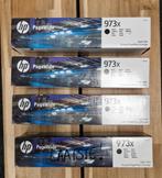 HP 973x cartridge zwart 4 x, Computers en Software, Printerbenodigdheden, Nieuw, Cartridge, Hp, Ophalen of Verzenden