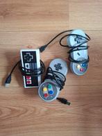 3 retro usb controllers, Computers en Software, Joysticks, Ophalen of Verzenden, Zo goed als nieuw