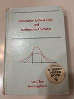 Introduction to Probability and Mathematical Statistics, Boeken, Ophalen of Verzenden, Beta, Gelezen, HBO