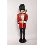 Royal Artillery Officer – Queens Guards beeld hoogte 185 cm, Verzamelen, Beelden en Beeldjes, Nieuw, Ophalen of Verzenden