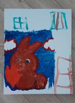 Schilderij konijn hartje, Ophalen, Zo goed als nieuw