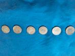 6x Nederlandse 10 cent,,zilver,1897 1916 1927 1937 1938 1941, Postzegels en Munten, Munten | Nederland, Zilver, Ophalen of Verzenden
