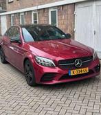 Mercedes-Benz C-Klasse C180 156pk 9G-TRONIC 2021 Rood, Auto's, Mercedes-Benz, Automaat, 1375 kg, Particulier, Sedan