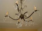 mooie antieke kroonluchter, Huis en Inrichting, Lampen | Kroonluchters, Ophalen of Verzenden, Gebruikt, Metaal