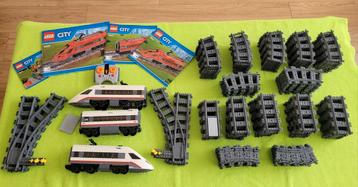 Lego trein 60051 + rails compleet  beschikbaar voor biedingen