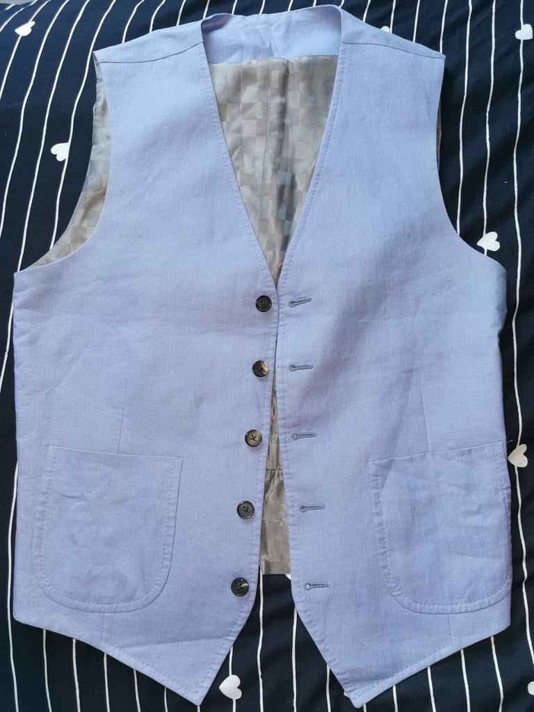Louis Vuitton gilet maat 48, Ophalen of Verzenden, Zo goed als nieuw, Trouwpak