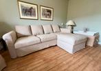 3-zits bank met chaise longue, Ophalen, Driepersoons, 75 tot 100 cm, Stof