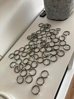 Gordijnringen met haakje, Ophalen of Verzenden, Zo goed als nieuw, 50 tot 100 cm, Minder dan 100 cm