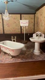 Bodo Hennig badkamer 1:12, Verzamelen, Poppenhuizen en Toebehoren, Ophalen of Verzenden, Zo goed als nieuw, Poppenhuis