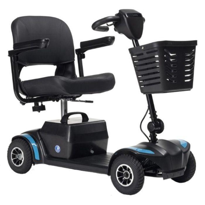 Mango One Air Plus demontabele scootmobiel - 4 mnd oud!!, Diversen, Brommobielen en Scootmobielen, Zo goed als nieuw, Mango, 26 t/m 35 km