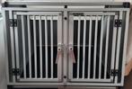 Hundos  twins autokennel maat M nieuw, Dieren en Toebehoren, Hondenhokken, Ophalen, Minder dan 65 cm