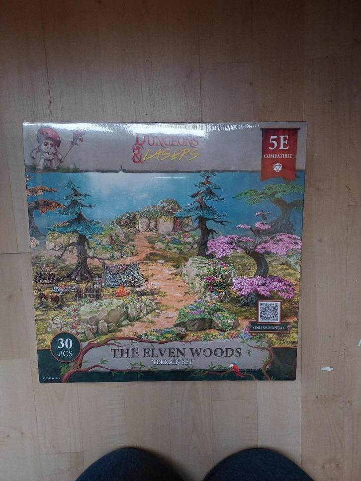 Elven Woods Dungeons and Lasers, Hobby en Vrije tijd, Wargaming, Nieuw, Overige soorten, Figuurtje(s), Ophalen of Verzenden