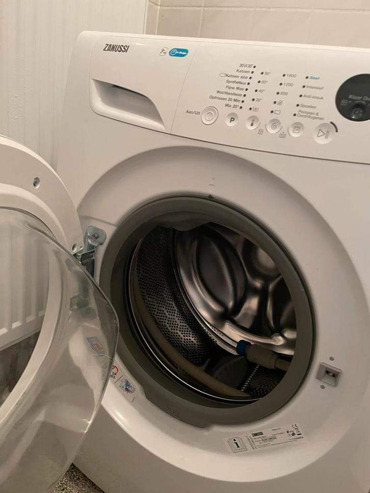 Zanussi Lindo100 Wasmachine, Witgoed en Apparatuur, Wasmachines, Gebruikt, Voorlader, 6 tot 8 kg, 85 tot 90 cm, 1200 tot 1600 toeren