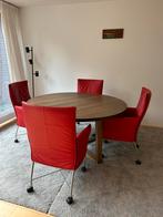 Eettafel rond 145 cm IKEA, Huis en Inrichting, Tafels | Eettafels, 100 tot 150 cm, Rond, Zo goed als nieuw, Ophalen