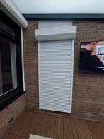 Rolluik met deur, Doe-het-zelf en Verbouw, Rolluiken, Ophalen, Zo goed als nieuw, Wit