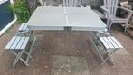 Opvouwbare campingtafel, 4 pers., Ophalen, Gebruikt, Campingtafel