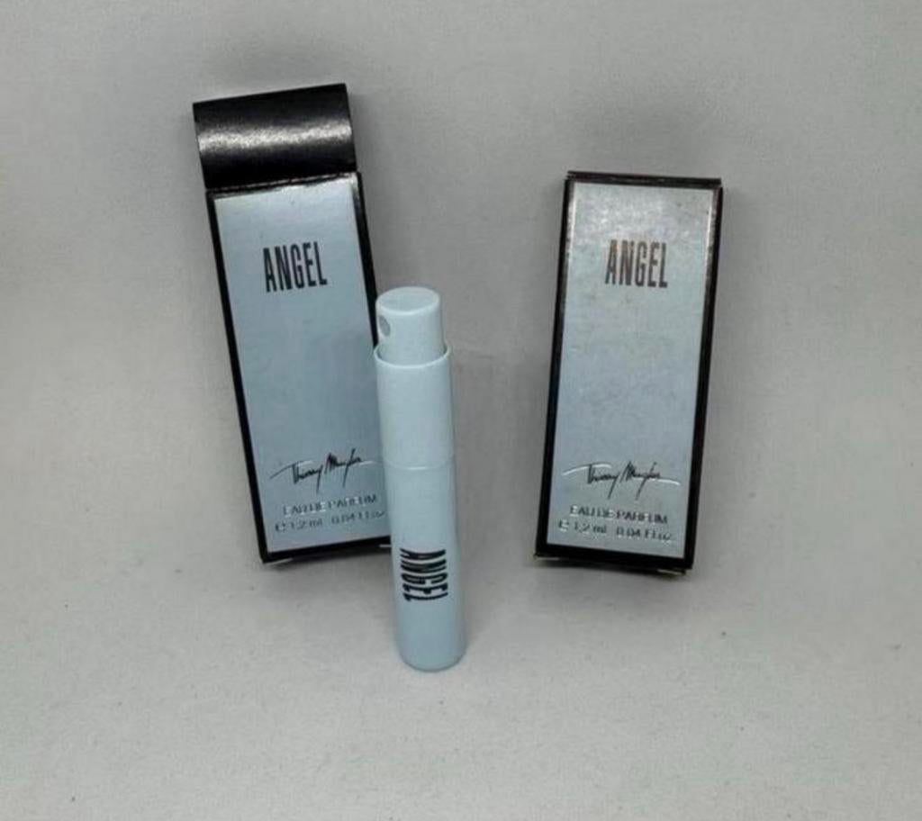 Vintage Parfumproefjes Angel Thierry Mugler edp 1,2 ml x 2, Verzenden, Nieuw