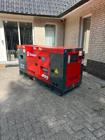 Bauer 24 kW Dieselgenerator beschikbaar voor biedingen